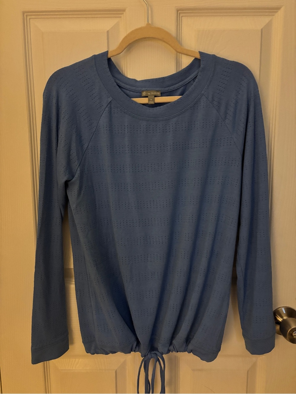 T by Talbots Blue Athleisure Longsleeve
